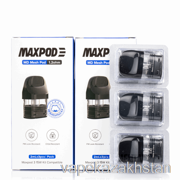 Vape Kazakhstan Freemax MD Mesh Replacement Pods 0.8ohm MD Mesh Pods